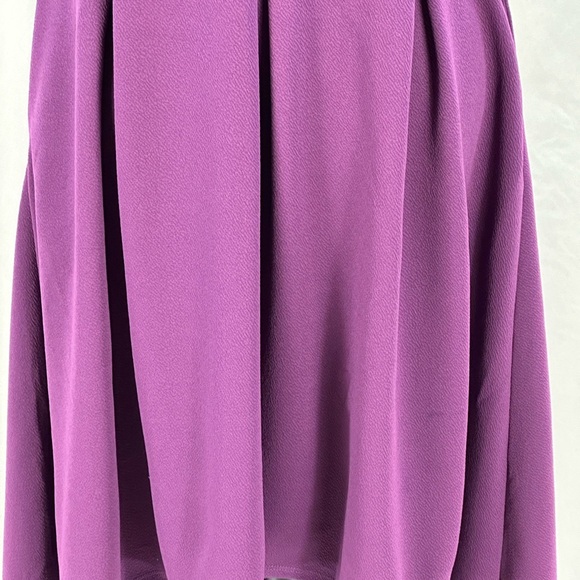 24Seven Comfort Apparel Sleeveless Hi-Low Tank Midi Dress - Purple - size XL - Picture 6 of 10